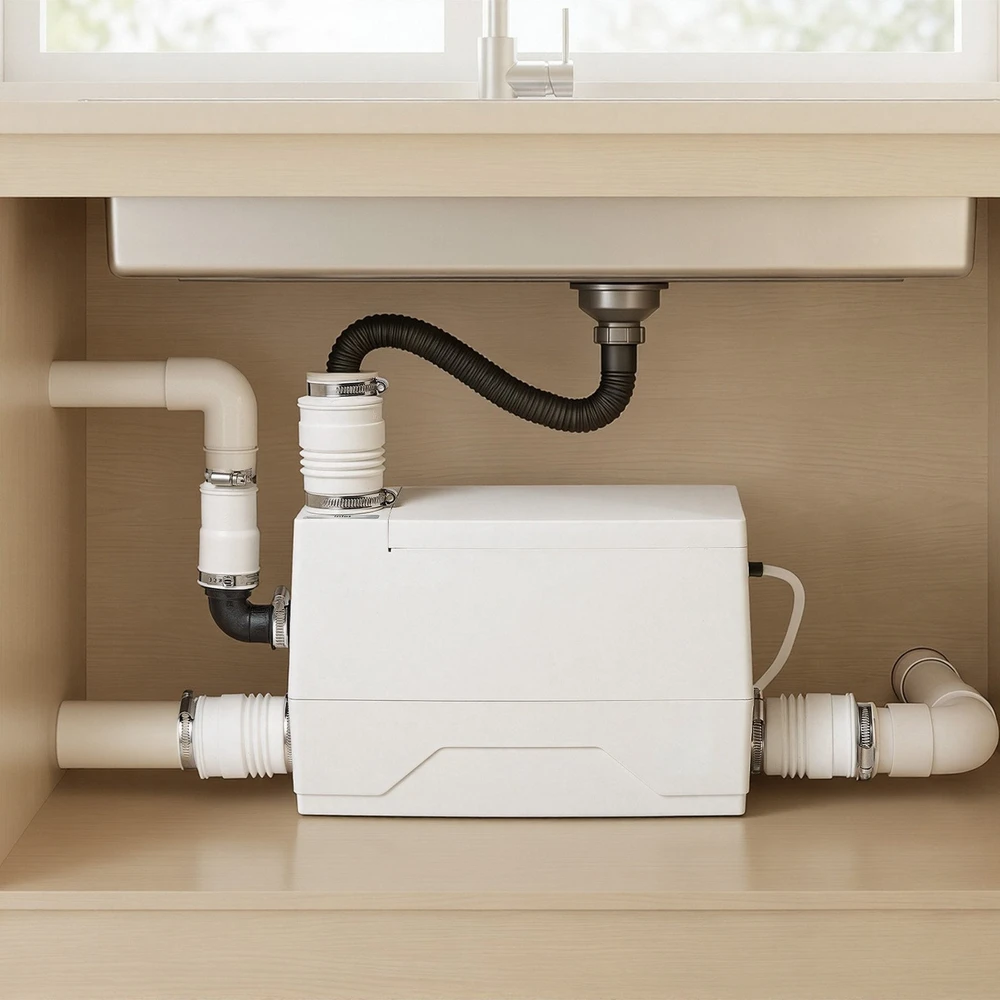 Nuotekų siurblys VEVOR HOMAC 350-C, 350 W