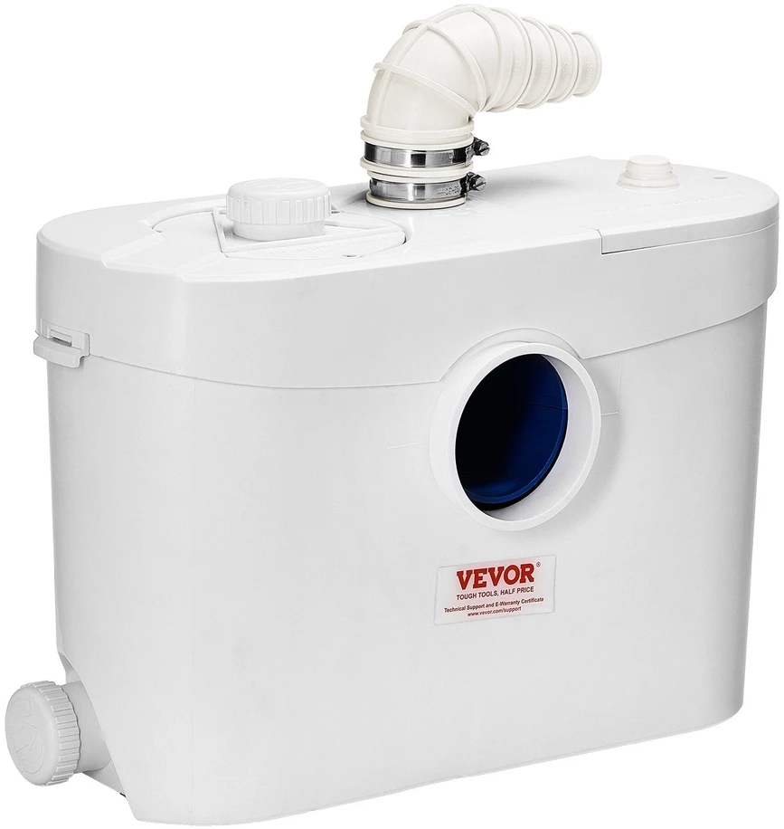VEVOR Macerator siurblys 900W tualetui rūsyje