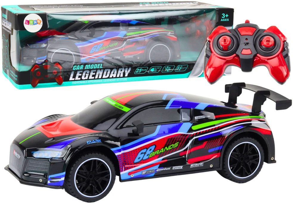Lean Toys Nuotoliniu būdu valdomas automobilis
