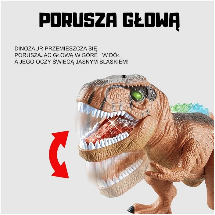 Nuotoliniu būdu valdomas T-Rex dinozauras Woopie, nuo 3 metų