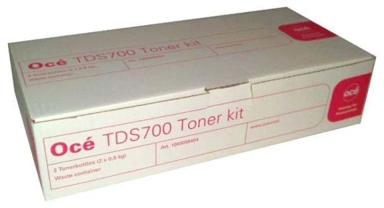 Océ Kit TDS700 1070066265 (1060047449) (1060099404)(6362B001) incl. 2 Bottles + Contai, juoda kasetė