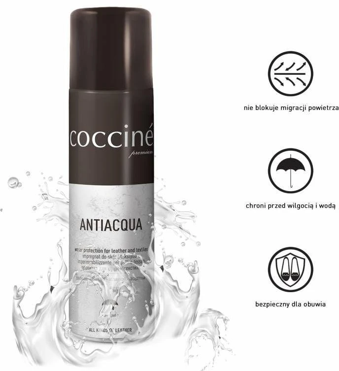 Coccine impregnantas purškiamas visų rūšių odai ir tekstilei, neutralios spalvos, 250 ml