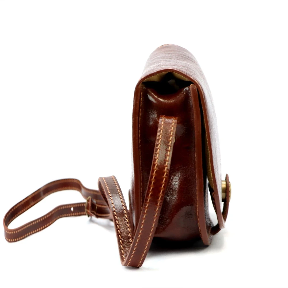 Moteriška odinė rankinė Florence ART. 882, raudona, crossbody