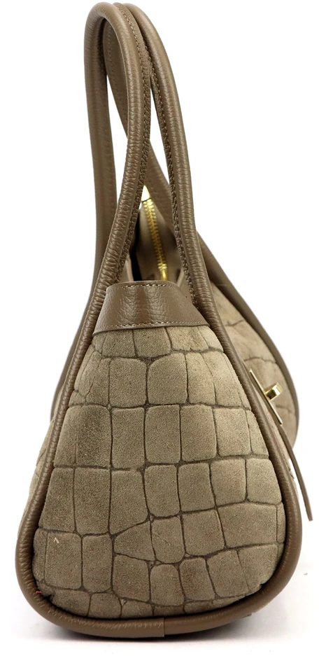 Odinė rankinė Camilla PREMIUM 10.014 CROCO su dirželiu