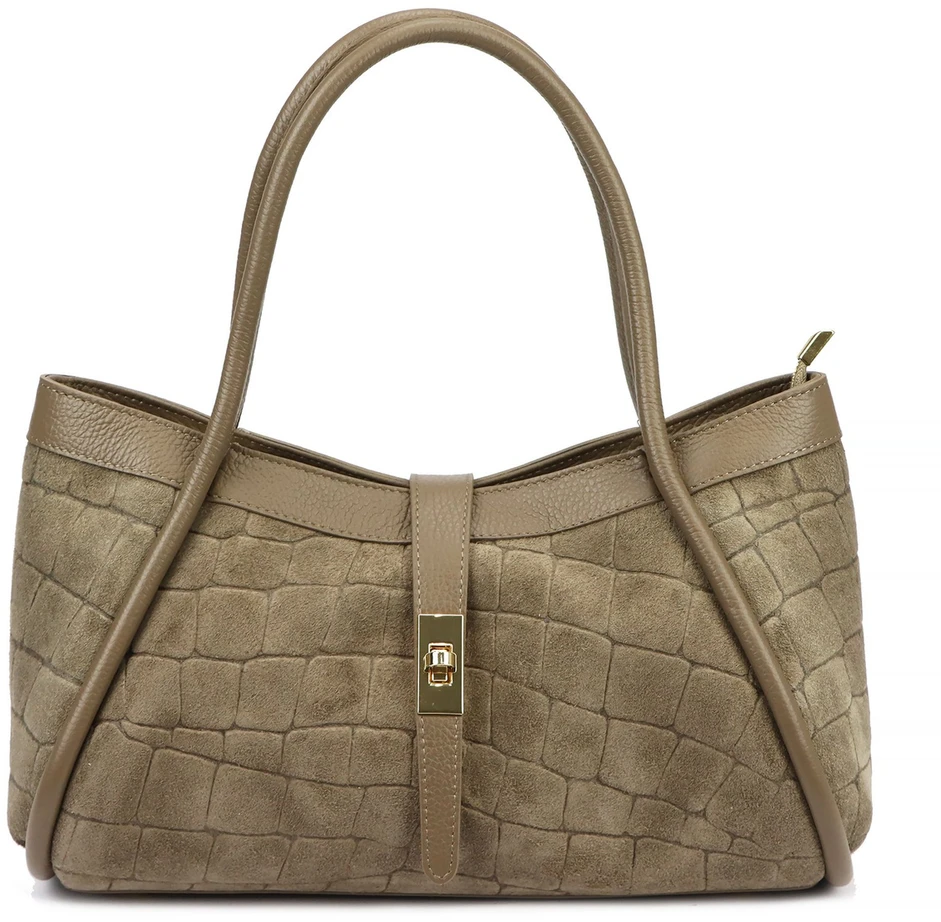 Odinė rankinė Camilla PREMIUM 10.014 CROCO su dirželiu