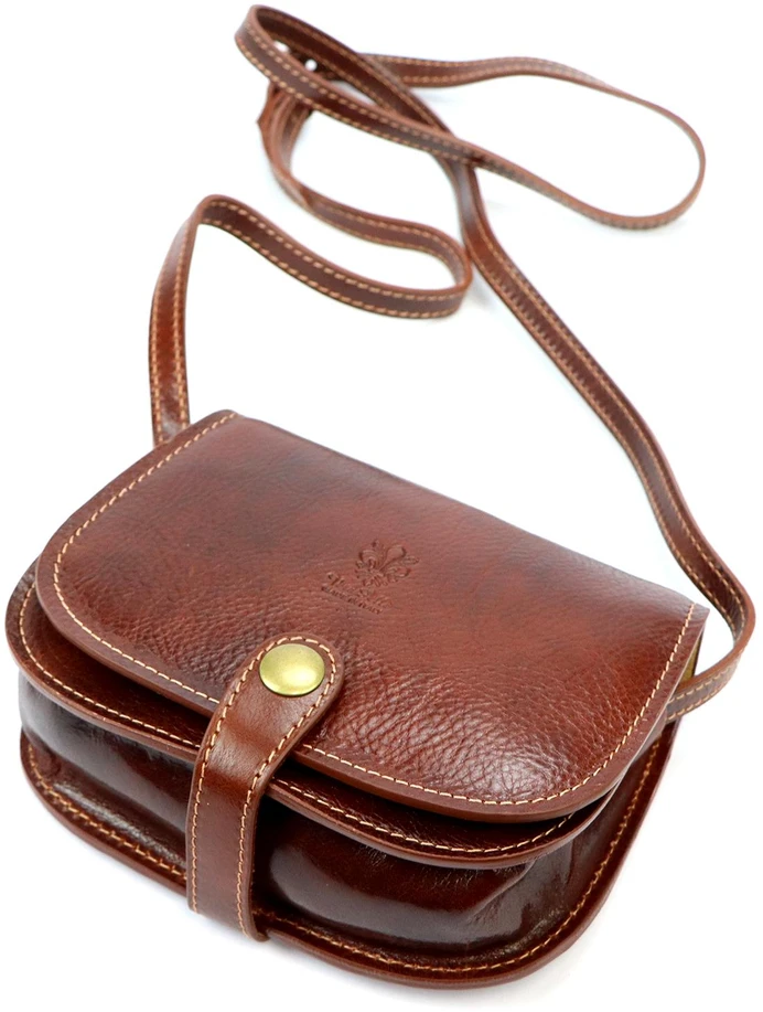 Moteriška odinė rankinė Florence ART. 882, raudona, crossbody