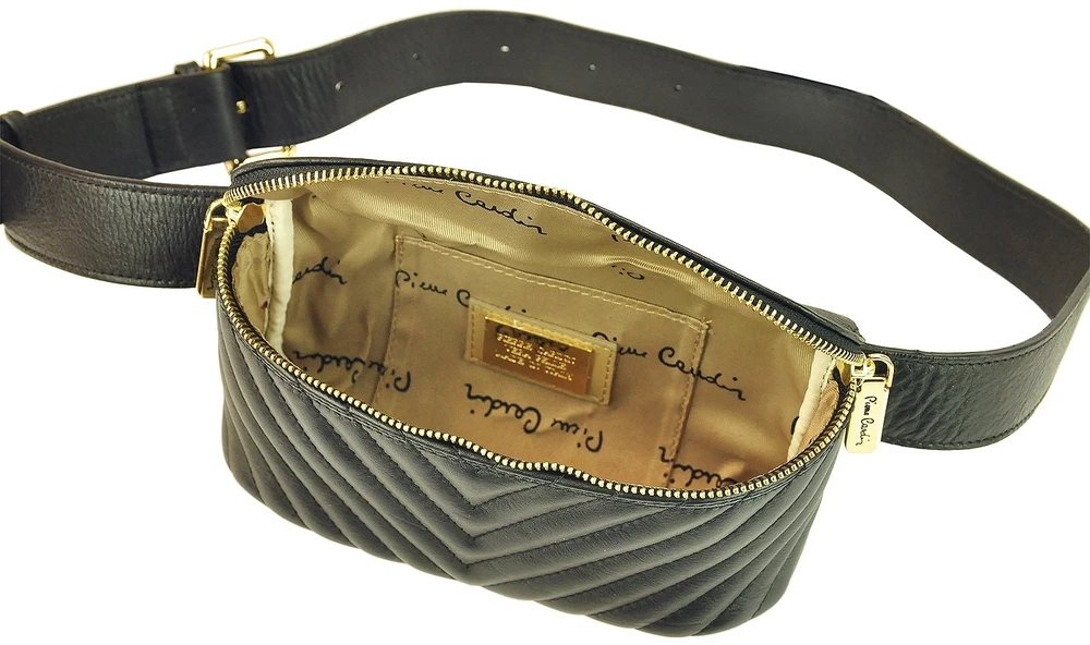 Damska torebka ze skóry naturalnej Pierre Cardin FRZ 1660 LUREX