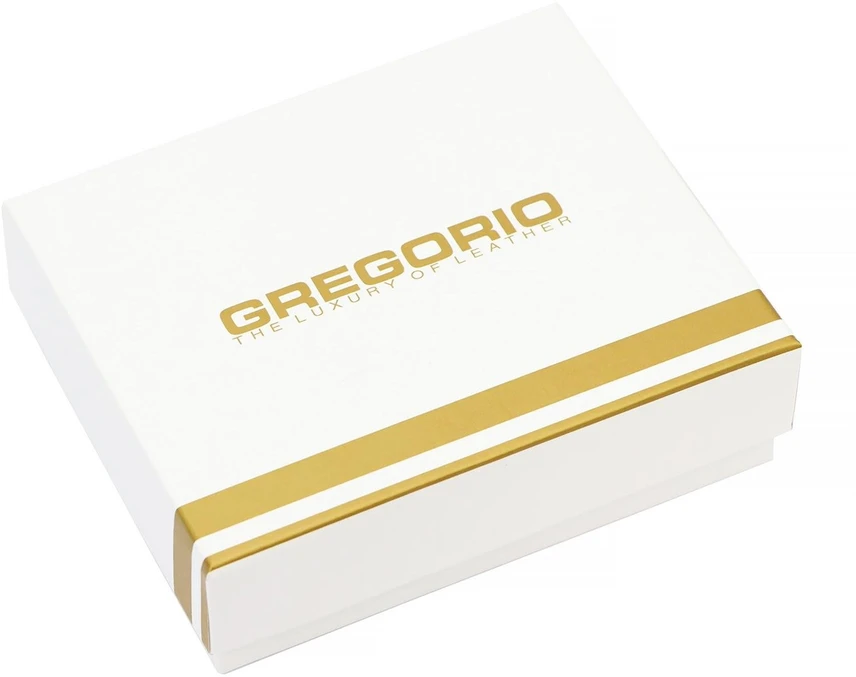 Odinė piniginė Gregorio BTS-125 sidabrinė