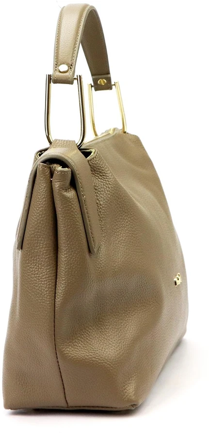 Duża Skórzana damska shopperbag torebka na ramię su laikikliu Pierre Cardin