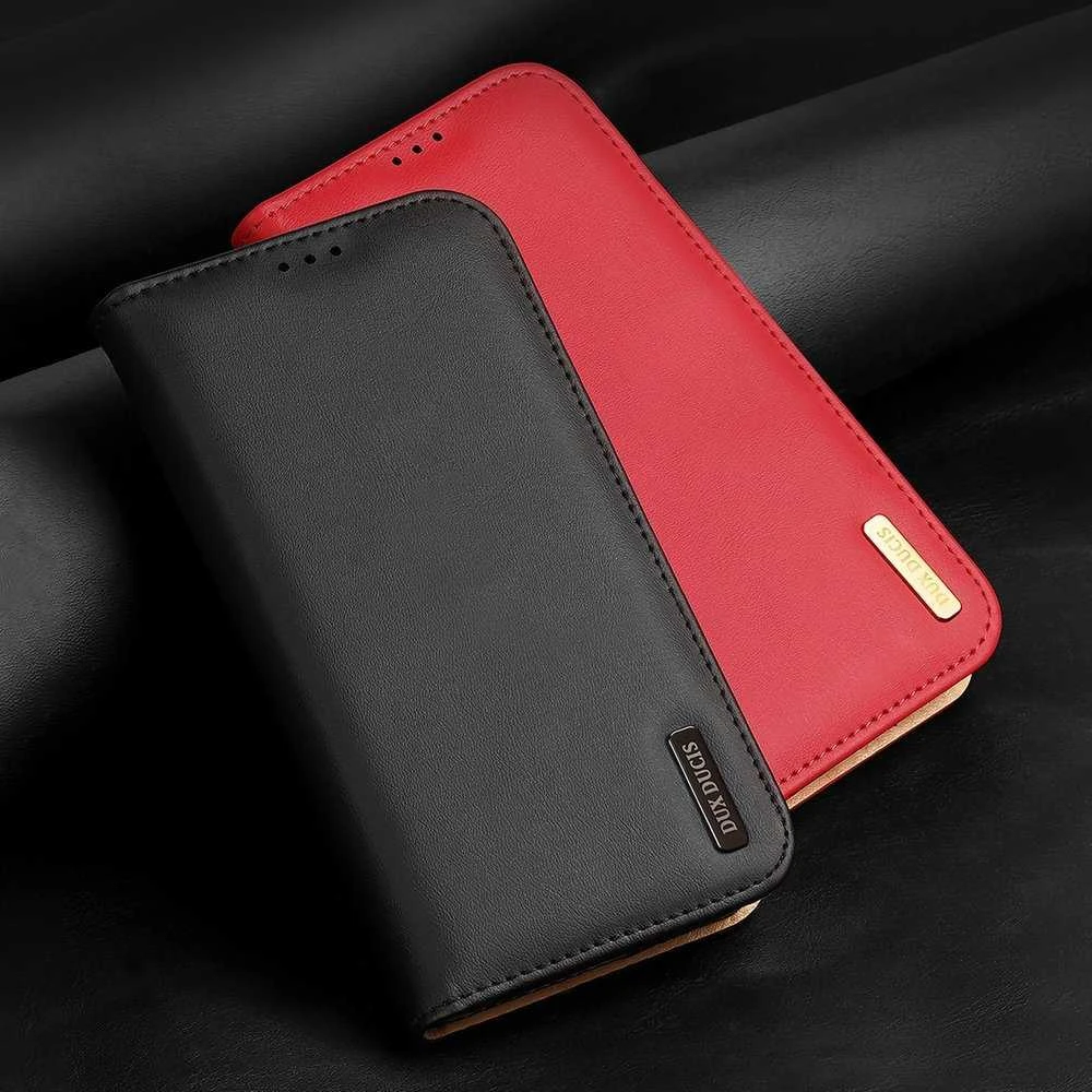 Dux Ducis Hivo dėklas skirtas iPhone 14 Pro Max, rudas