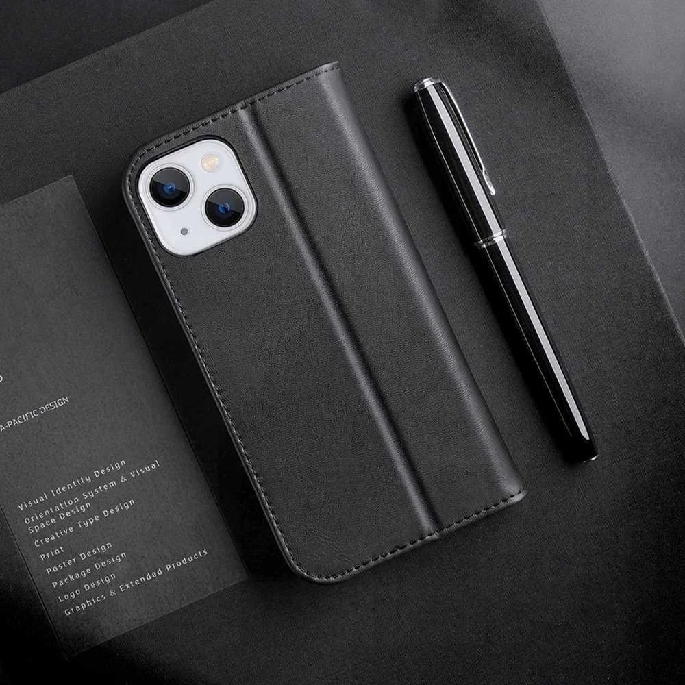 Dux Ducis Hivo dėklas skirtas iPhone 14 Plus, rudas