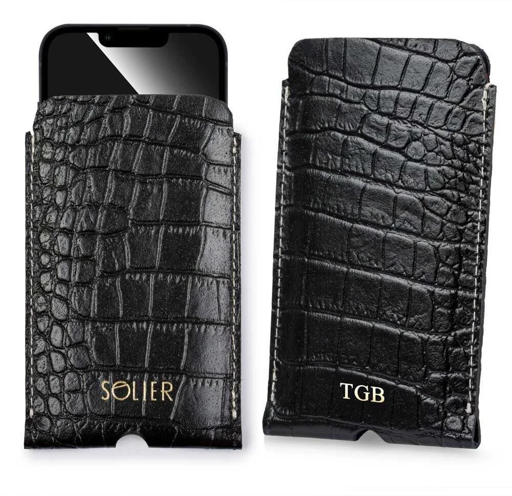 Solier Accessories Dėklas telefonui IPhone 11 Solier SA58 juodas snake