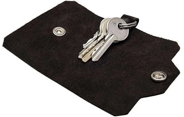 Solier Accessories Odinis raktų dėklas SOLIER SA11 - Tamsiai ruda