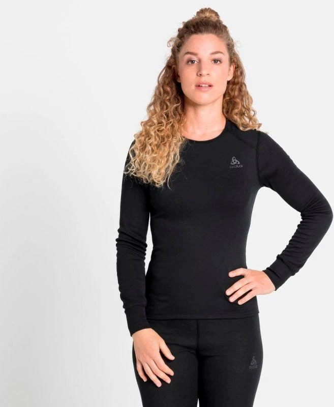 Odlo BL TOP ACTIVE WARM ECO W 159101/15000 termoaktyvūs marškinėliai moterims