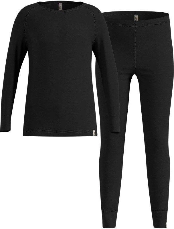 Odlo Set long MERINO 200 KIDS children's underwear set, size 164 cm, juodas
