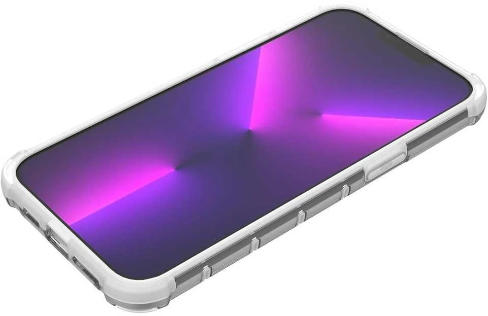 Hurtel Ombre Protect Apple iPhone 14 Pro armored dėklas telefonui rožinės ir mėlynos spalvos