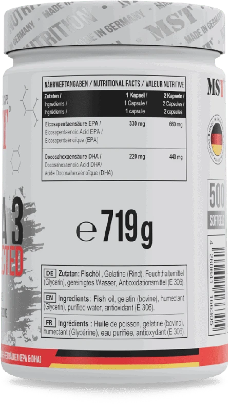 MST Omega 3 Kapsulės 500 vnt.