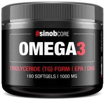 Sinob Omega 3 180 Minkštų kapsulių