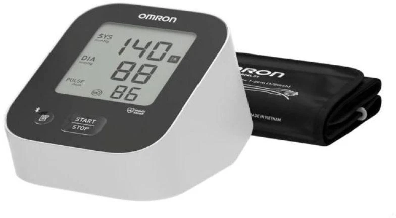Omron M2+ Connect kraujospūdžio matuoklis Juodas