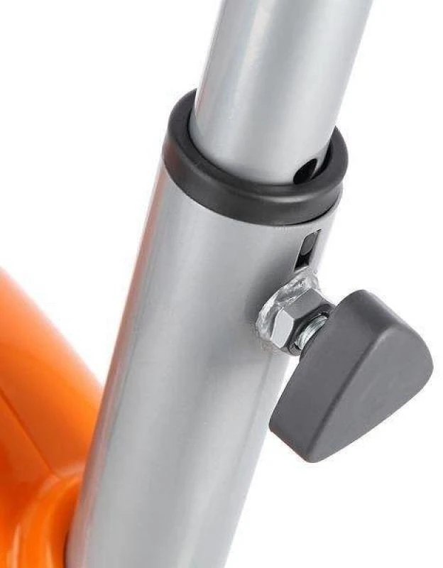 Dviratis treniruoklis One Fitness RW3011 sidabro spalvos-oranžinis