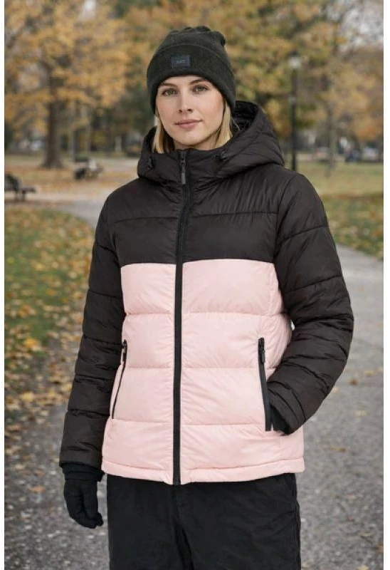 O'neill O'riginals pūkinė striukė Peach Whip spalvų blokas [1500070-44021] Dydis S
