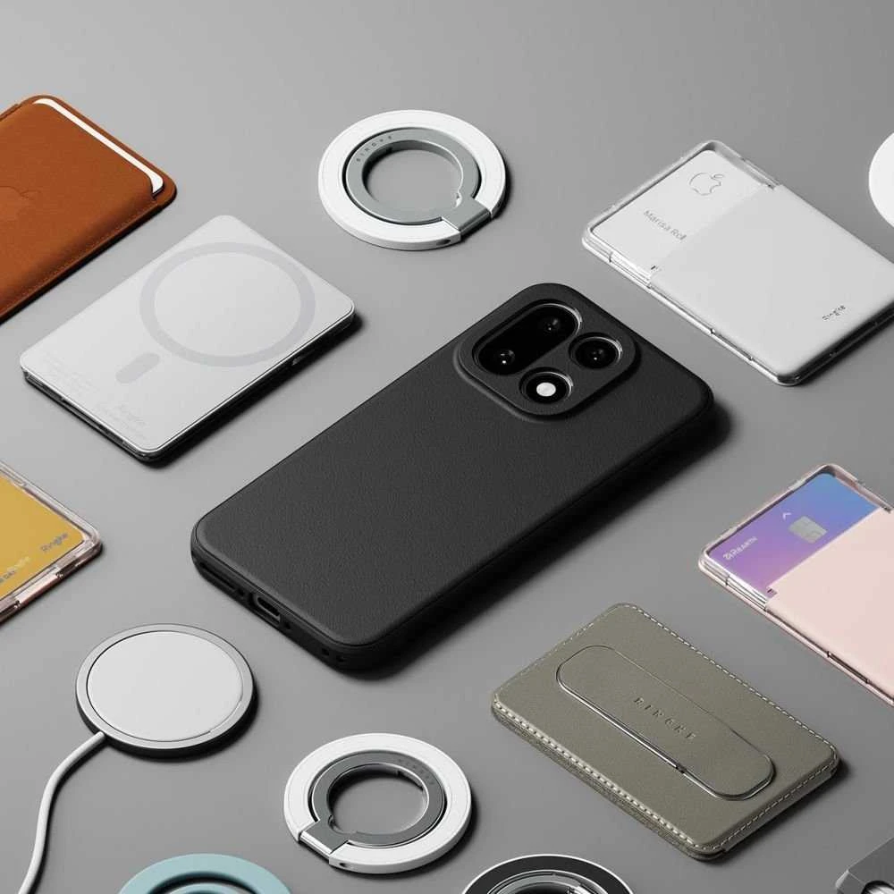 „Ringke Onyx“ magnetinis „MagSafe“ dėklas, skirtas „OnePlus 15“ - Juodas