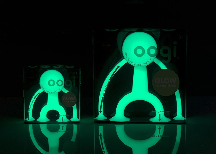 Moluk Oogi Glow tamsoje šviečiantis žmogeliukas