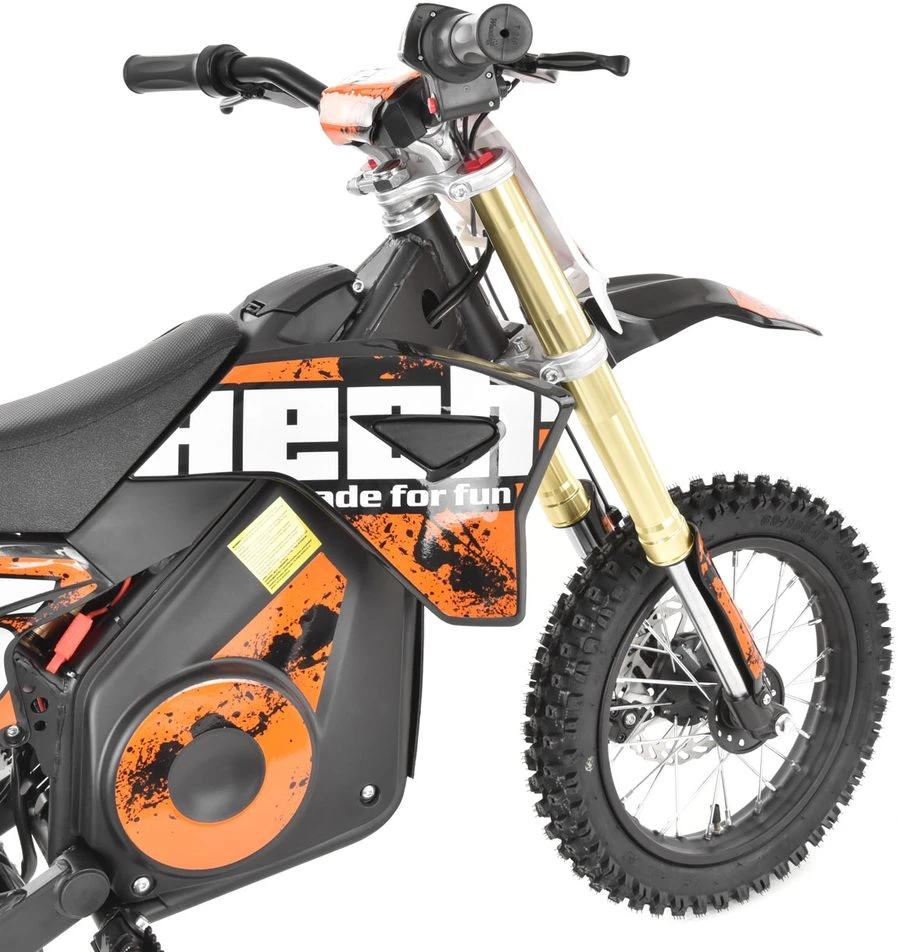 Orange Akumuliatorinis krosinis motociklas HECHT 59100 Oranžinis