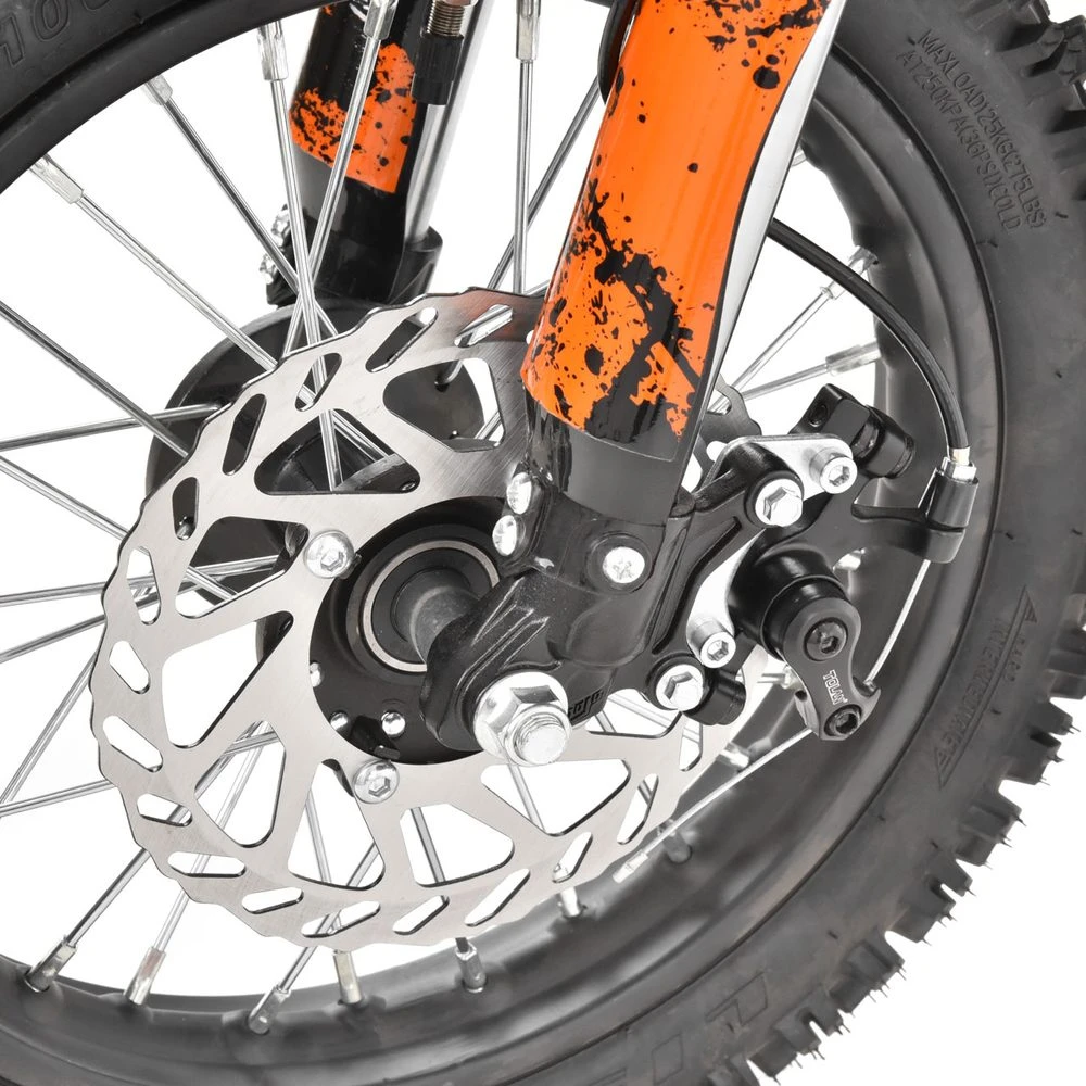 Orange Akumuliatorinis krosinis motociklas HECHT 59100 Oranžinis