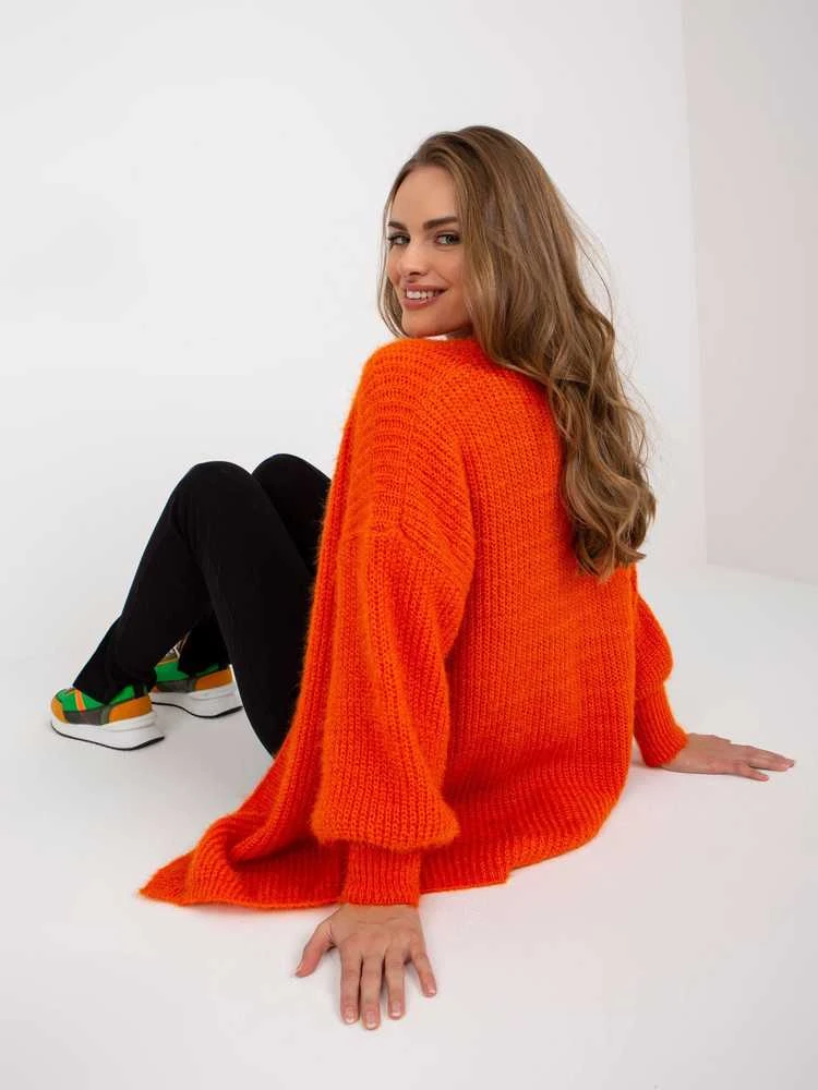 Orange Megztinis Oranžinis