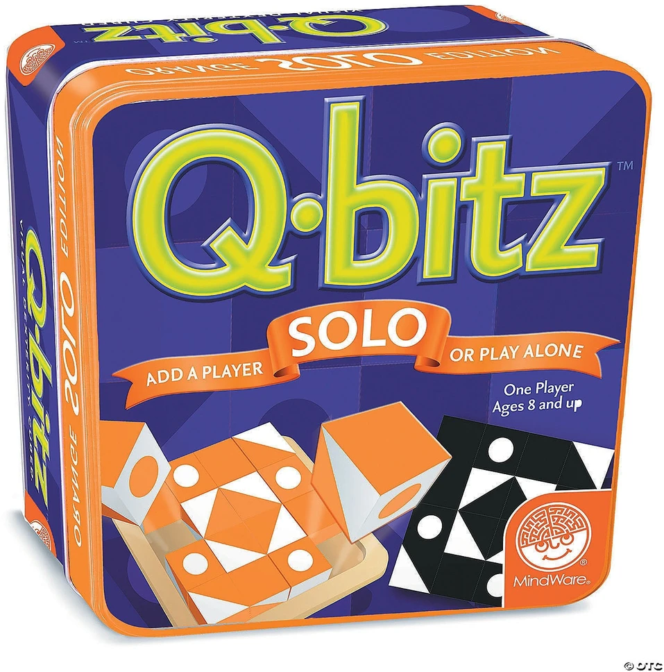 Orange Stalo žaidimas Q-bitz Solo: Oranžinis Edition