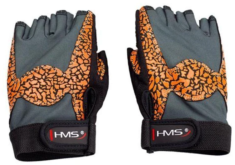Oranžinės/Pilkos HMS RST03 rM sportinės pirštinės
