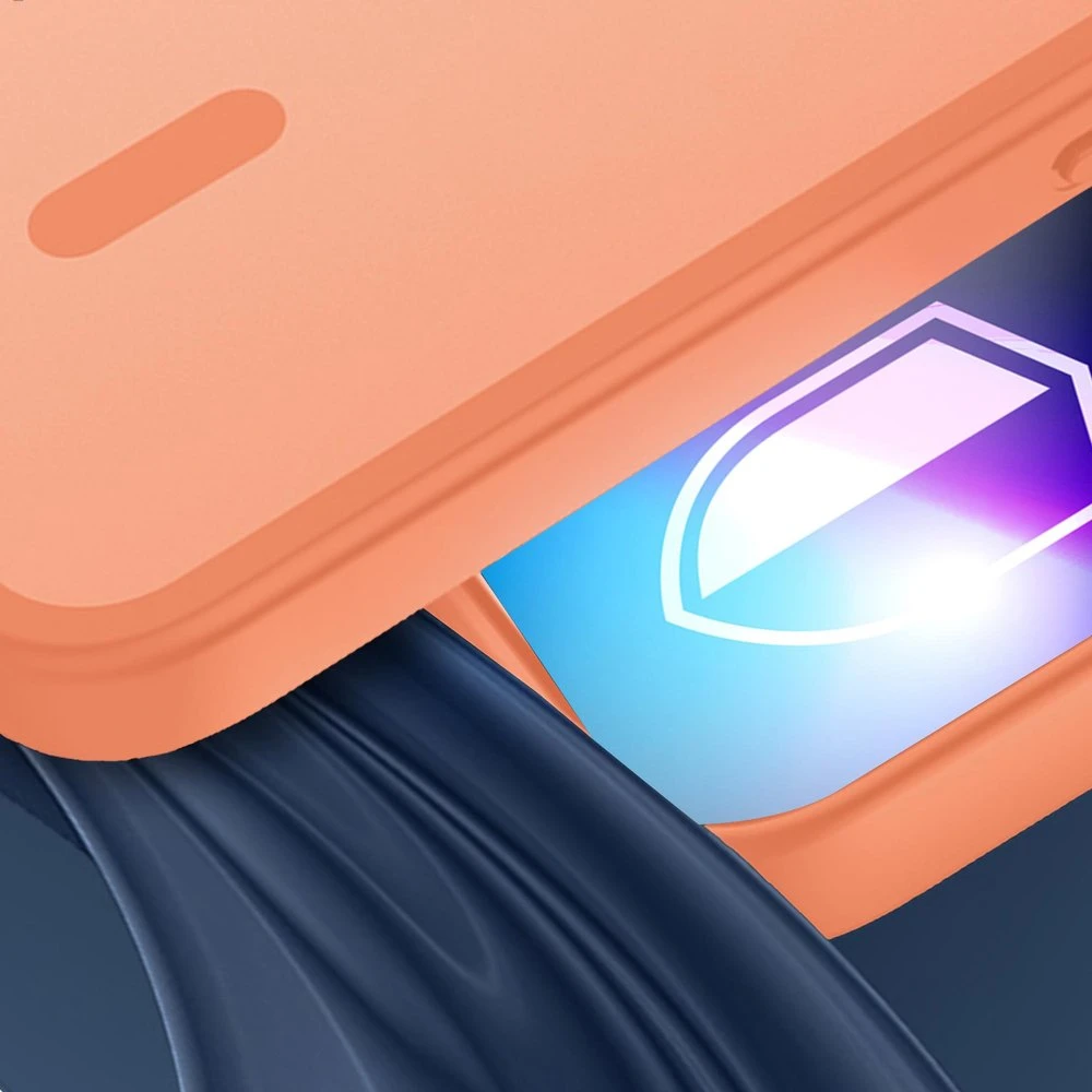 Oranžinis dėklas iPhone 17 Pro 3mk Misty MagCase