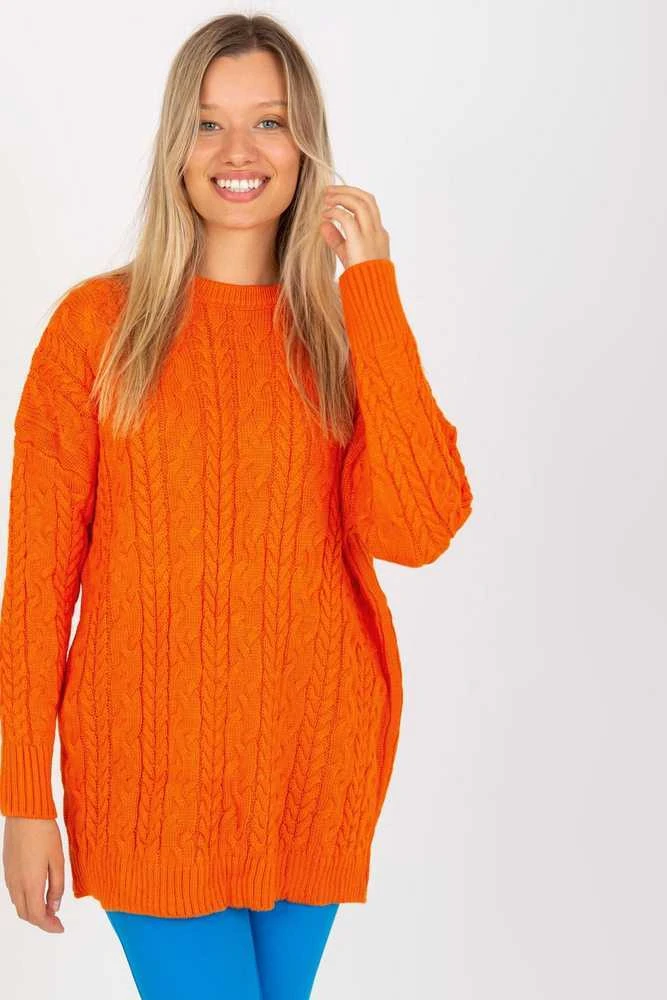Oranžinis megztinis
