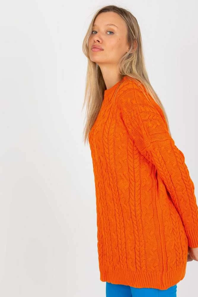 Oranžinis megztinis