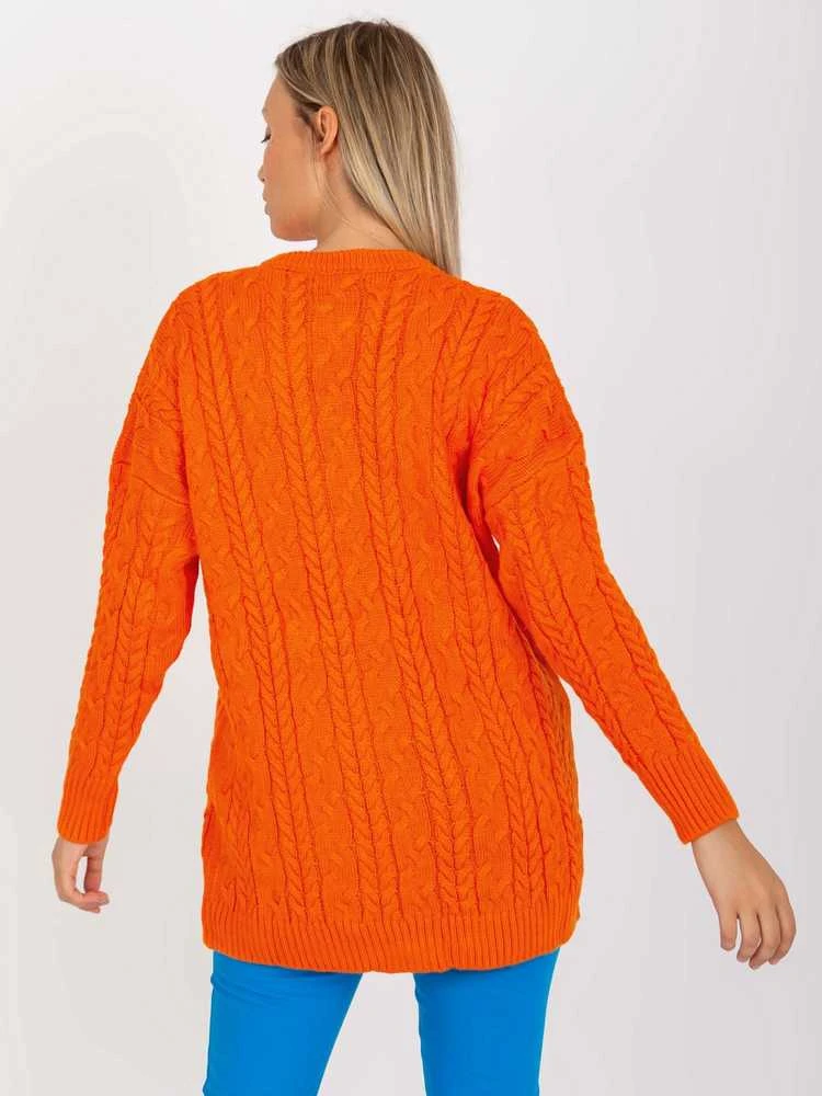 Oranžinis megztinis