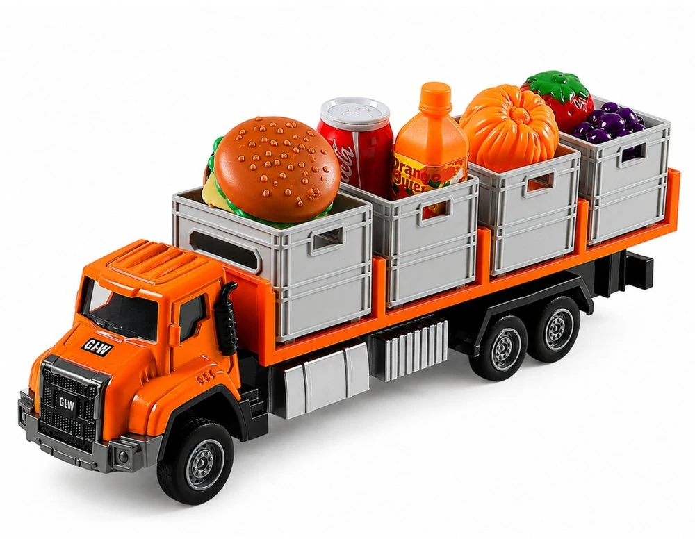Lean Toys Vilkikas su puspriekabe 1:55