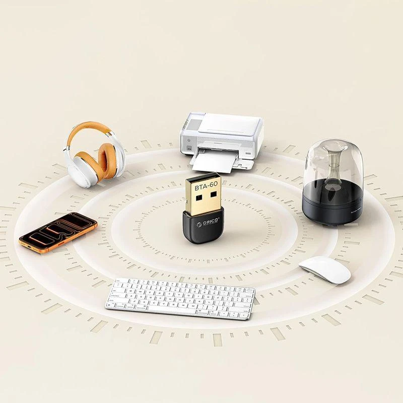 Orico BTA-60 Bluetooth 6.0 Adapteris - Juodas