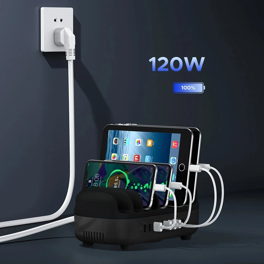 Orico DUK-10P-V1 Smart Charging Station 10 x USB-A – juodos spalvos