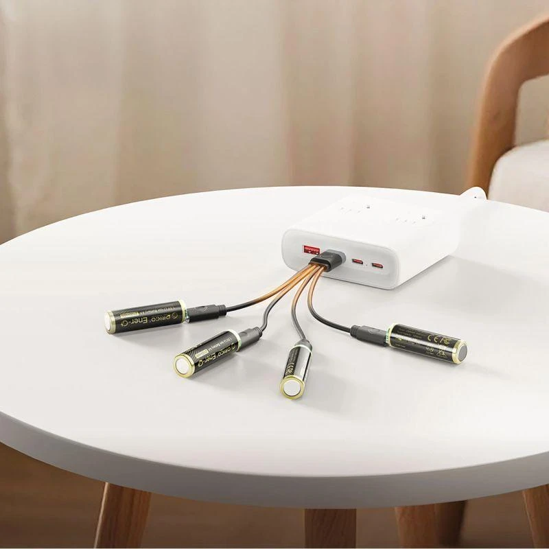 Orico Ener-G EG5C ličio baterija 1.5V 2100mWh AA USB-C įkraunama baterija, 2 vnt.