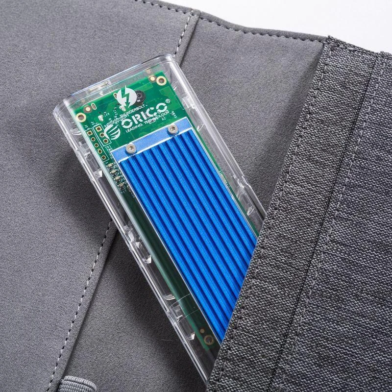 „Orico TCM2-C3“ M.2 NVME į USB-C 10 Gb/s diskas – Mėlyna