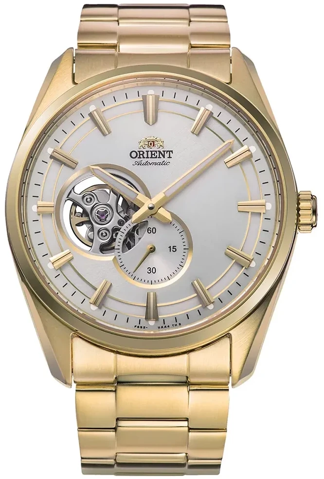 Orient šiuolaikinis mechaninis automatinis vyriškas laikrodis RA-AR0007S10B + dėžutė