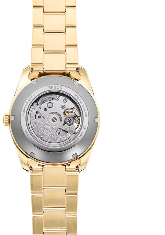 Orient šiuolaikinis mechaninis automatinis vyriškas laikrodis RA-AR0007S10B + dėžutė