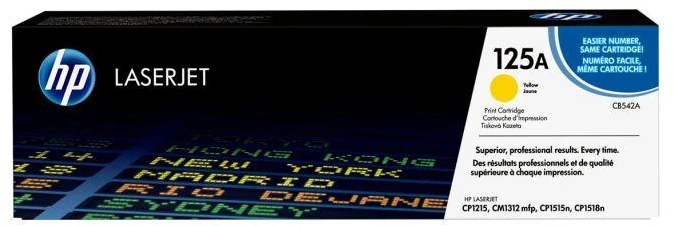 Hewlett Packard (HP) HP 125A, skirtas ColorLaserJet CP 1210 / CP 1510 / CM1312 Toneris Geltona (1 400 puslapių)