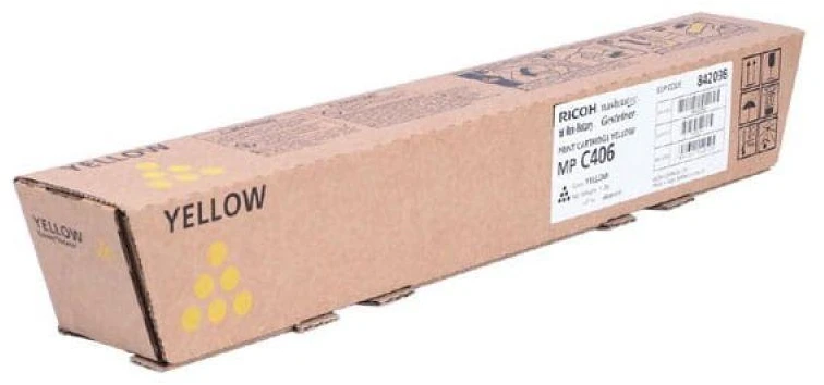 Ricoh MP C406 (842098) Lazerinė kasetė, Geltona
