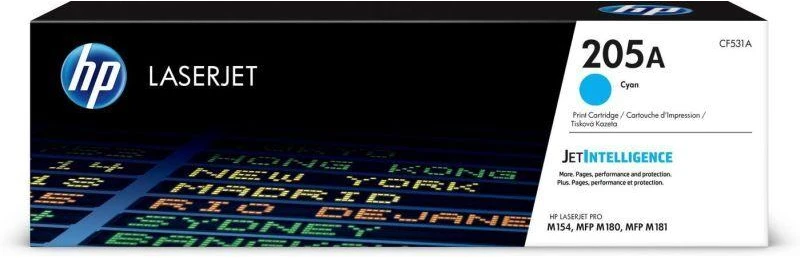 Hewlett Packard (HP) HP 205A kasetė, žalsvai mėlyna