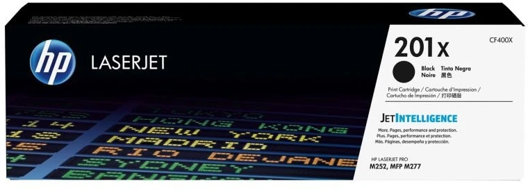 Originalus HP 201X juodas lazerinis kasetės užpildas