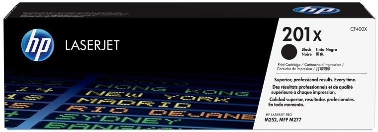 Originalus HP 201X juodas lazerinis kasetės užpildas