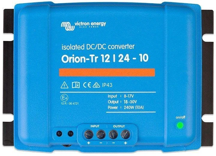 Victron Energy Orion-Tr 12/24-10A (240W) alkūninis velenas