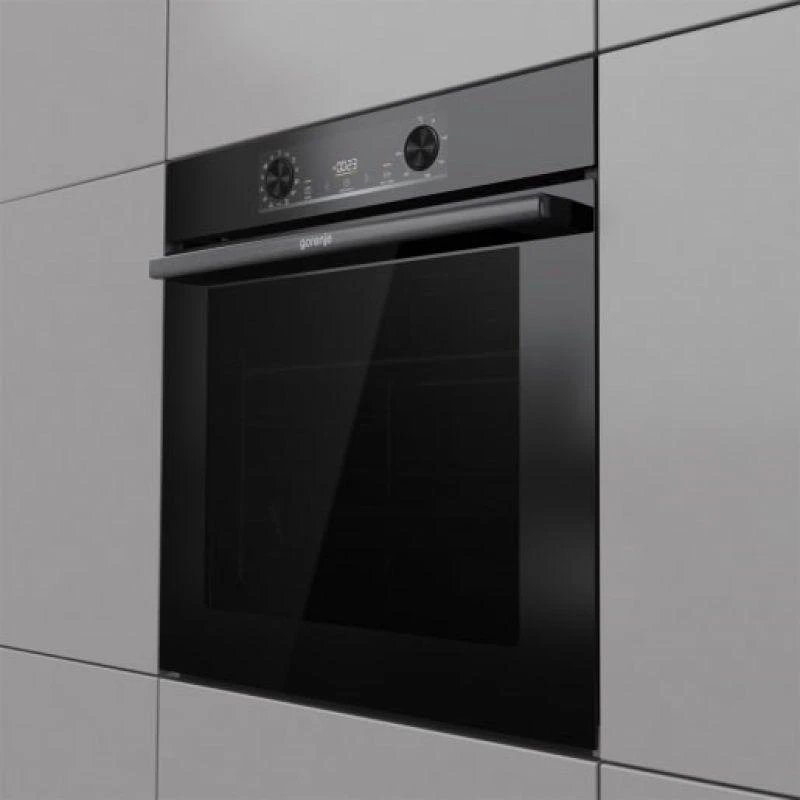 Gorenje | Orkaitė | BOS6737E06FBG | 77 L | Daugiafunkcis | EcoClean | Mechaninis valdymas | Garų funkcija | Konvekcija | Aukštis 59,5 cm | Plotis 59,5 cm | Juodas